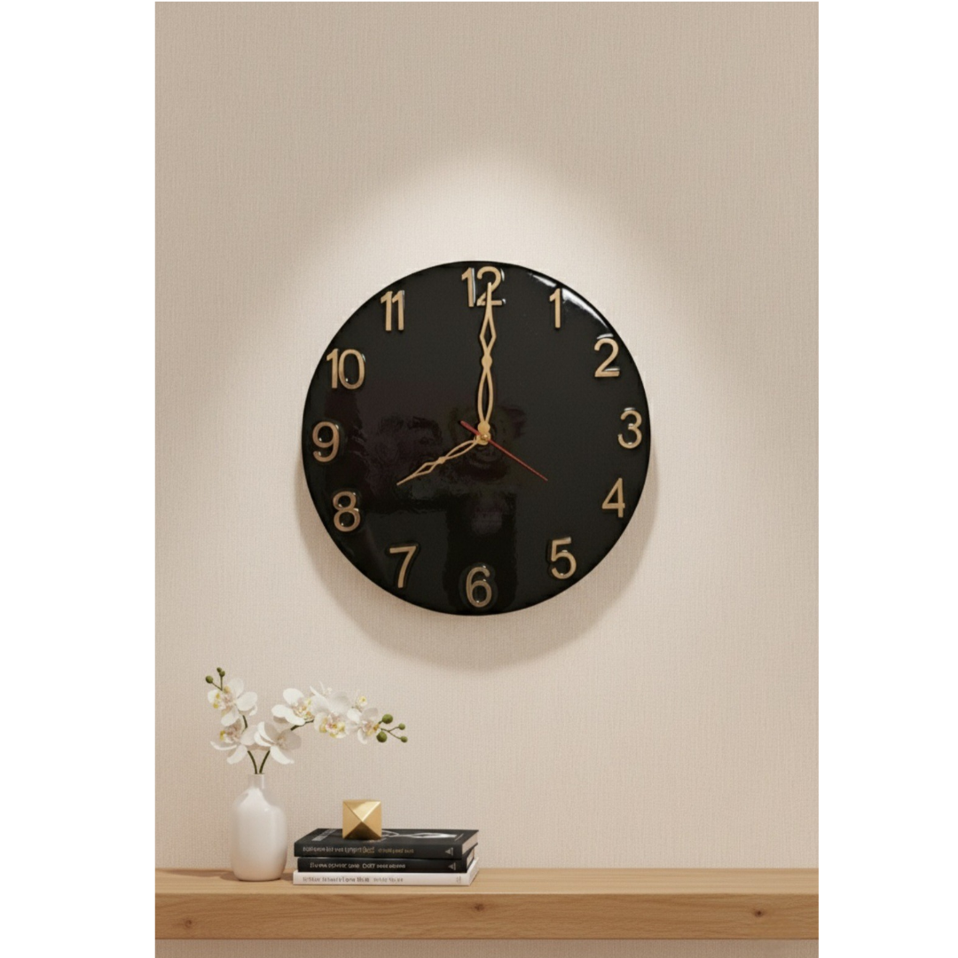 ساعت دیواری رزینی