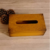 جا دستمالی چوبی طرح نما پتینه